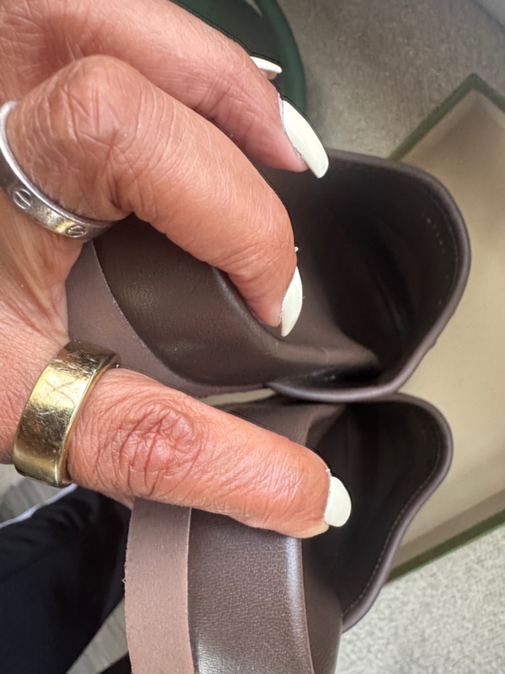 1000% Authentic Gucci Brown/Beige GG Canvas Horsebit Mule Size 9 - Picture 8 of 8